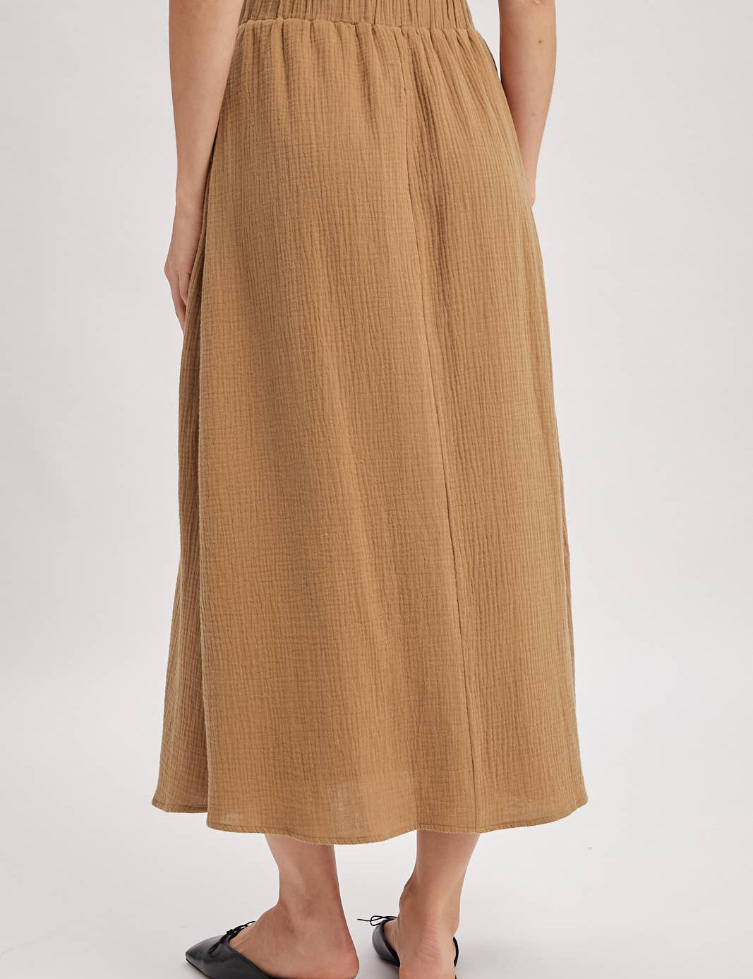 Willow Cotton Midi Skirt