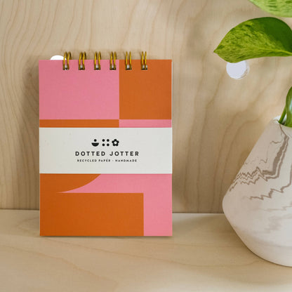 Vibrant Dotted Notebook