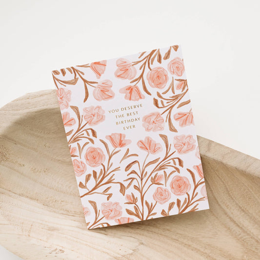 Birthday Blooms Card