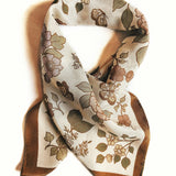 Flora West Printed Silk Bandana