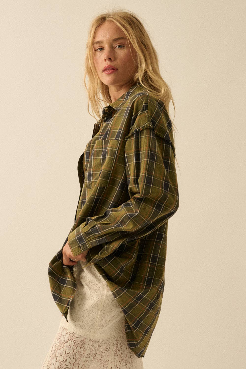 Ranger Shirt – Oversized Plaid Button-Down