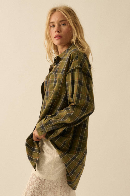Ranger Shirt – Oversized Plaid Button-Down