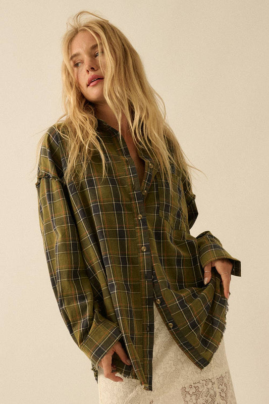 Ranger Shirt – Oversized Plaid Button-Down