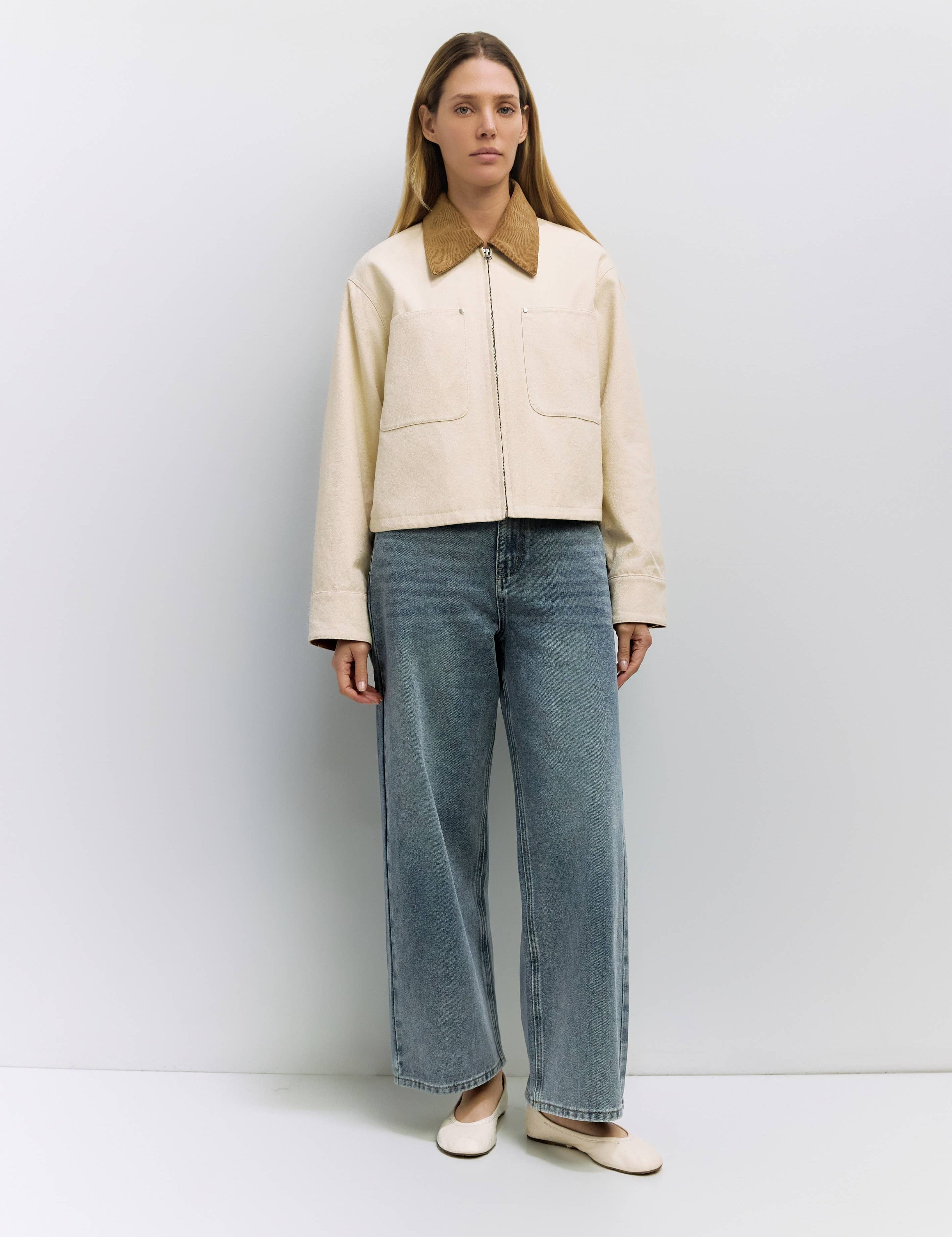 Foxglove Duck Twill Utility Jacket