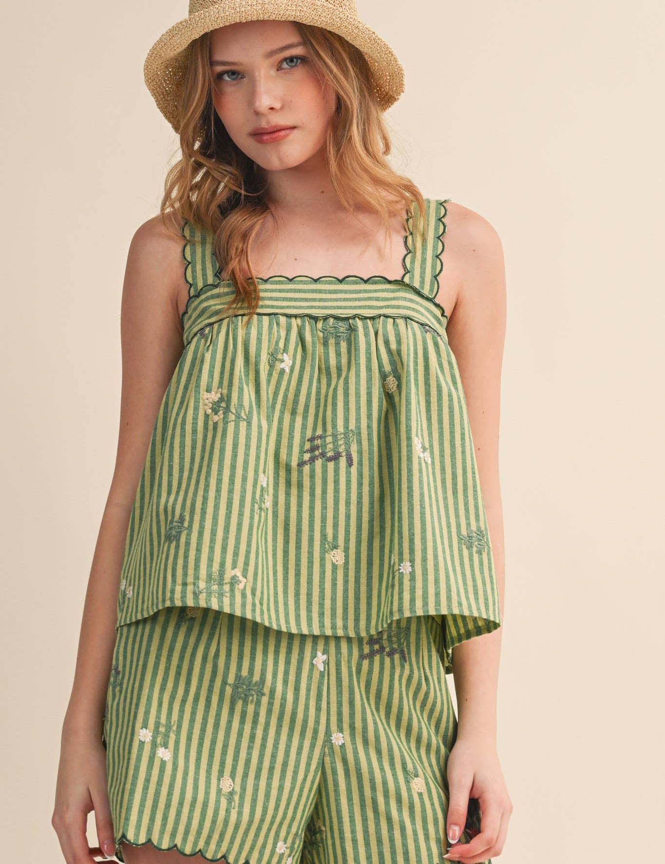 Lauren Embroidered Shorts