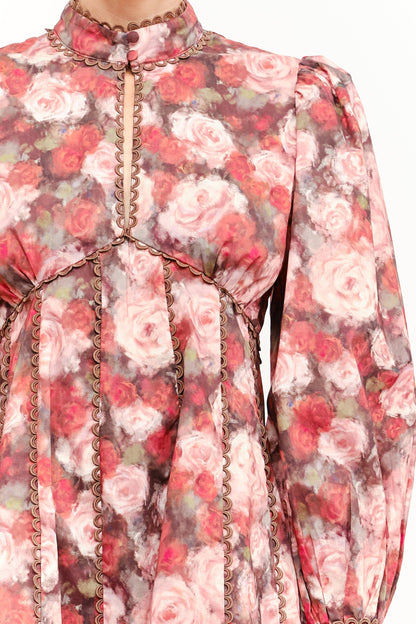 The Vivienne Floral Mini Dress