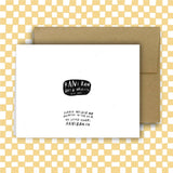 Baby Classic Heart Card