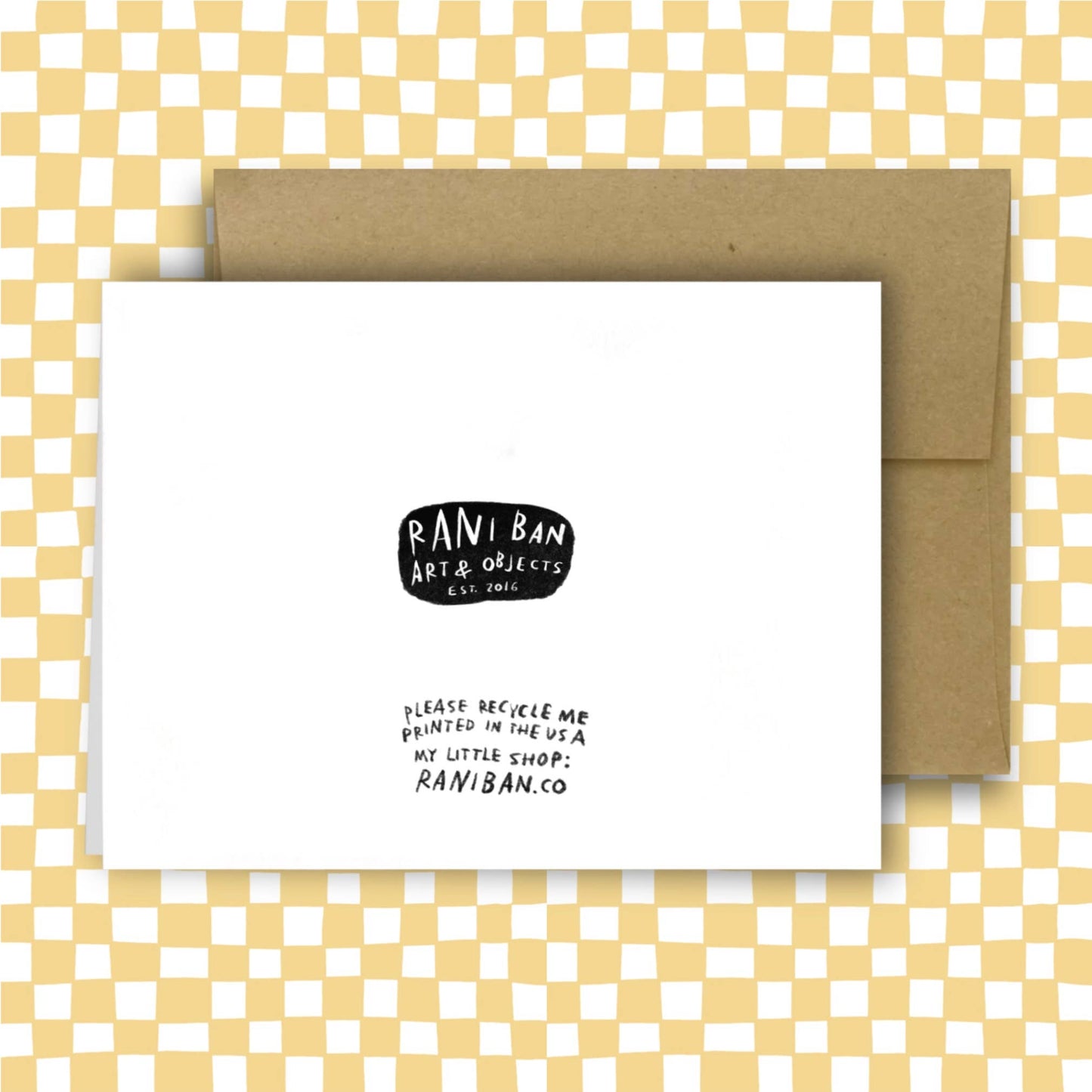 Baby Classic Heart Card