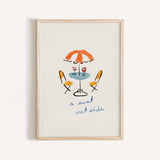 A Seat Outside | 5x7 Print