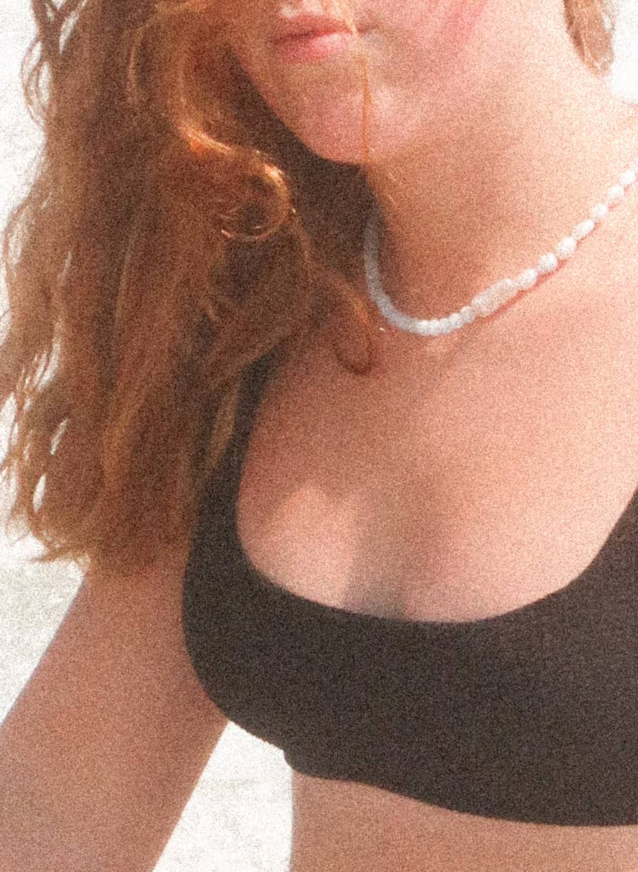 Belle Necklace – Blue Jade and Freshwater Pearl Beaded Necklace