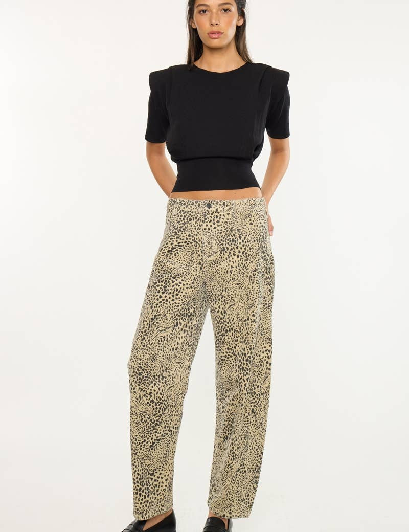 The Delaney Corduroy Barrel Pant