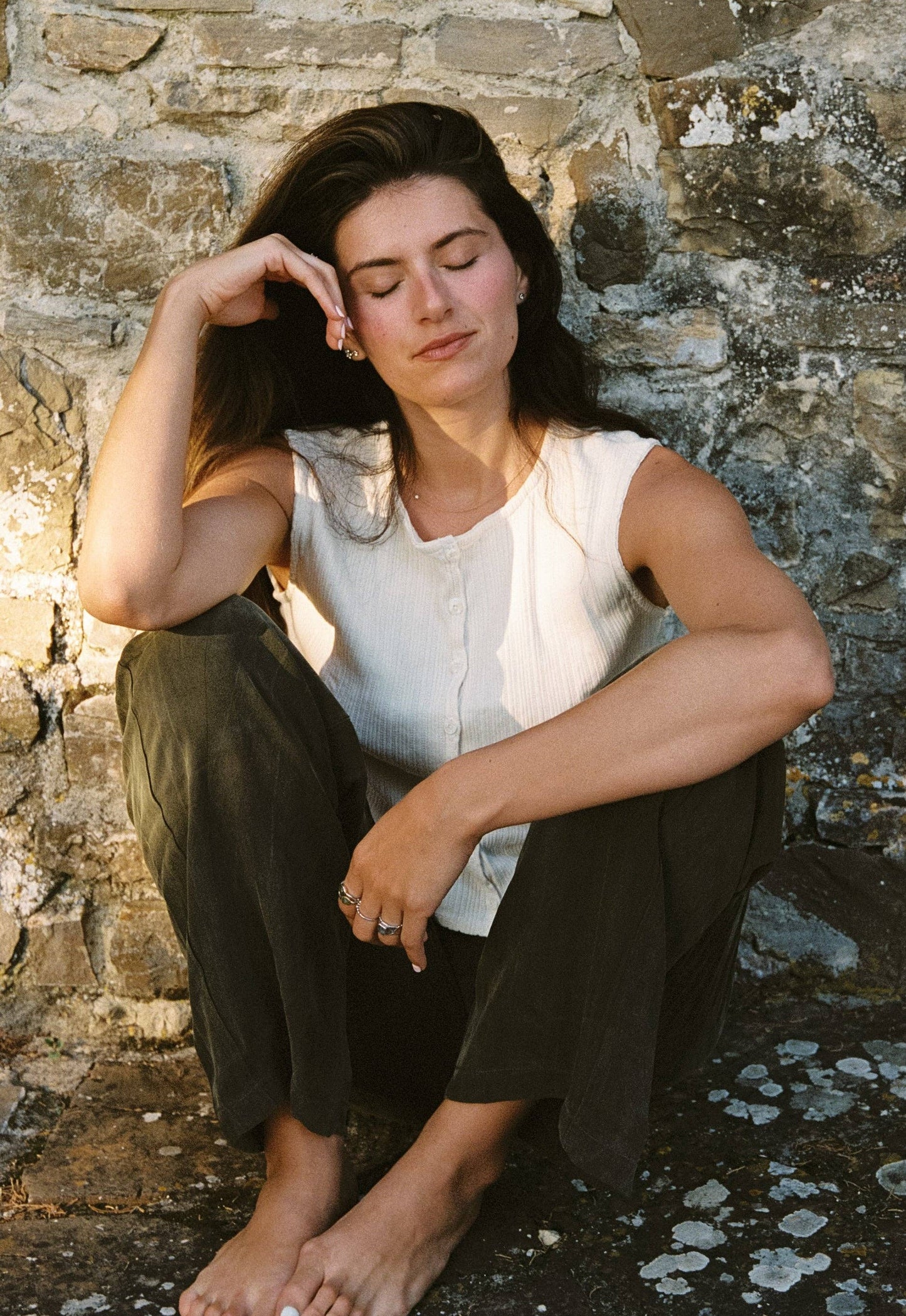 Luna Pointelle Shell