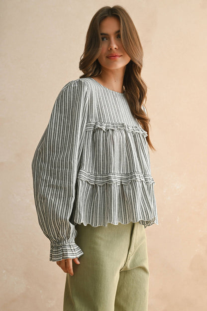 The Larkspur Blouse