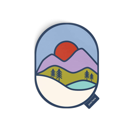 Blue Ridge Vinyl Sticker