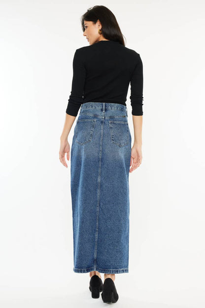 Harper Denim Maxi Skirt