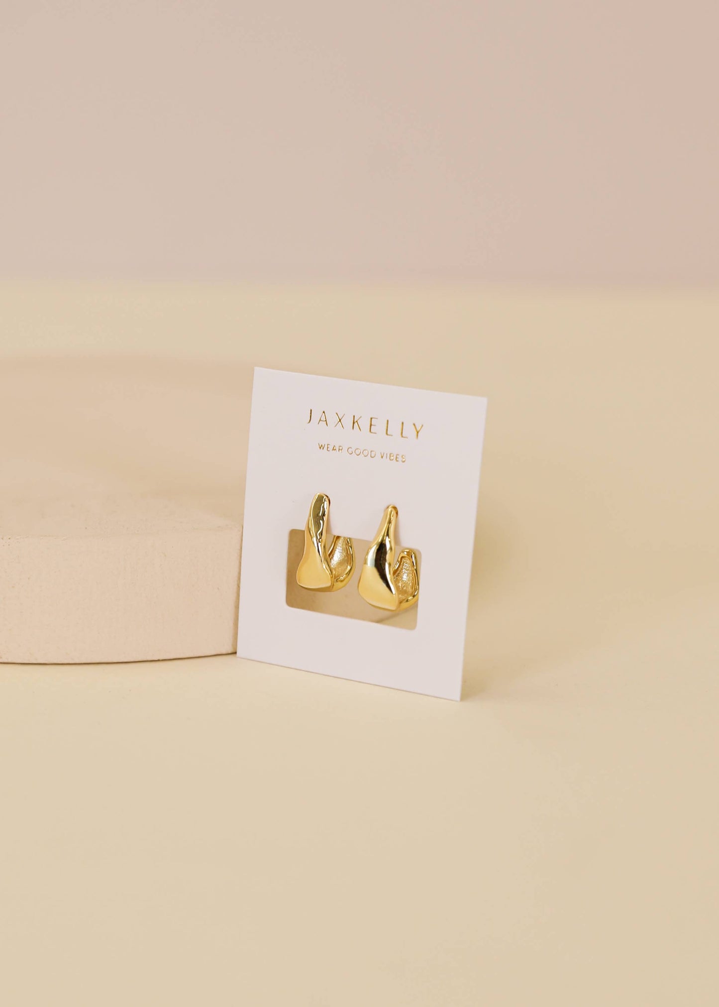 Ripple Hoops – Gold