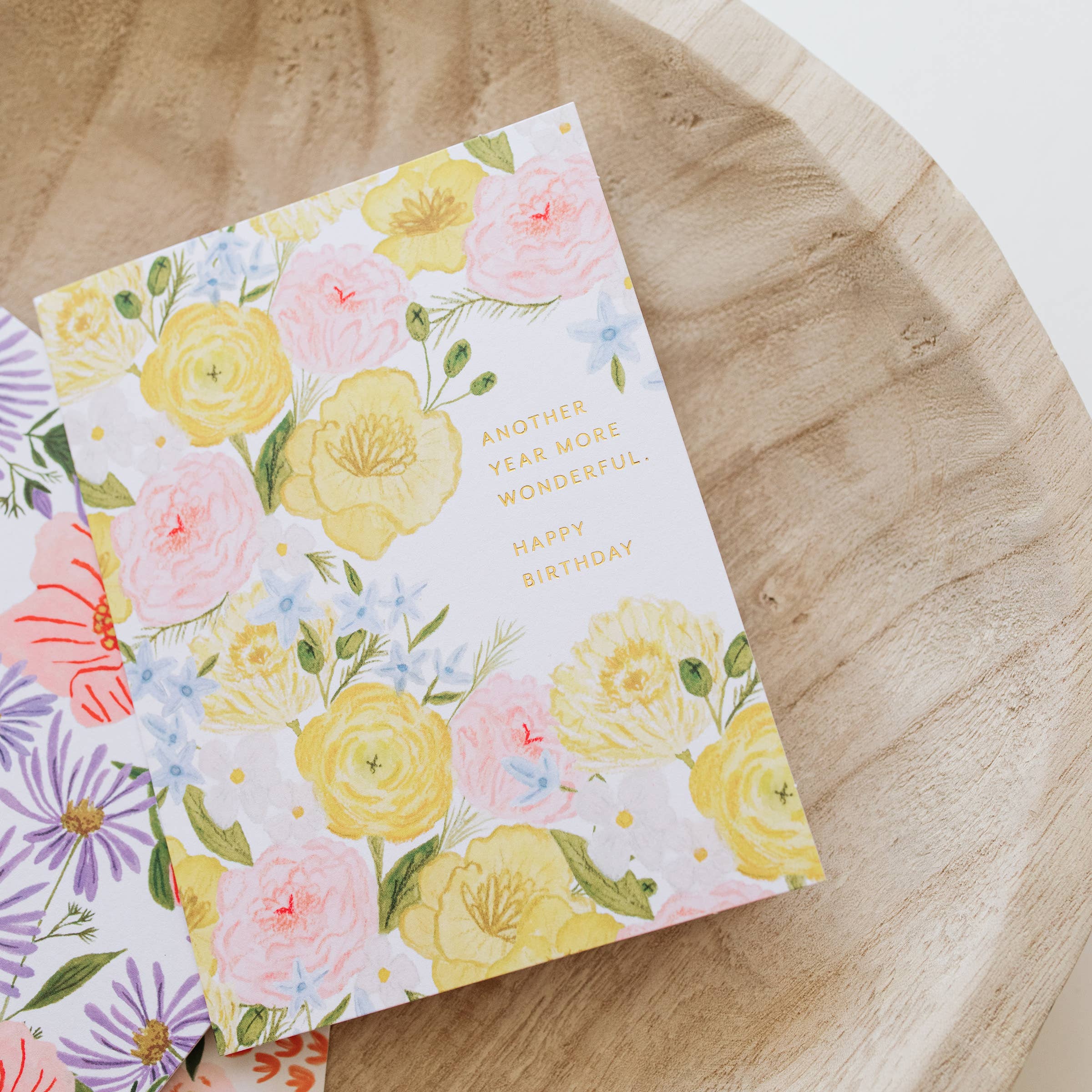 Another Year More Wonderful | Birthday Card