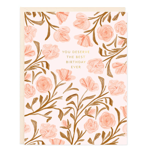 Birthday Blooms Card