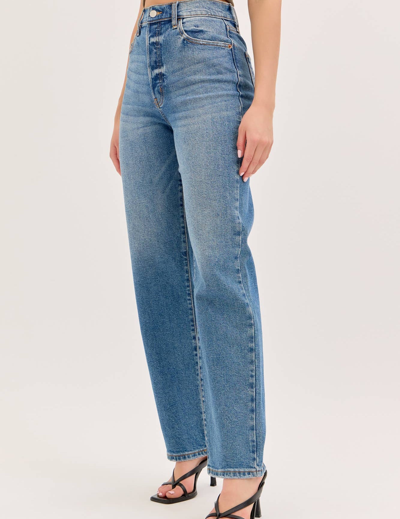 Byrd High-Rise Stovepipe Jeans