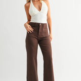 Porter Patch Pocket Wide Leg Jean