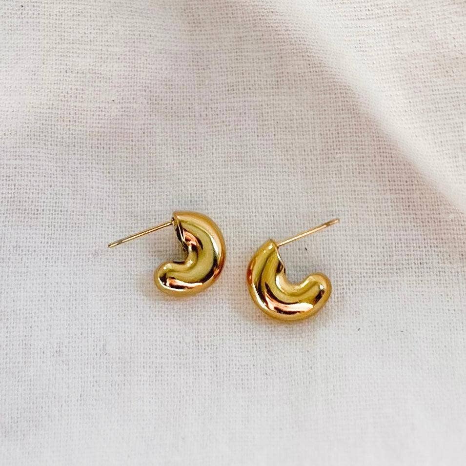 Bubble Half Hoop Earrings