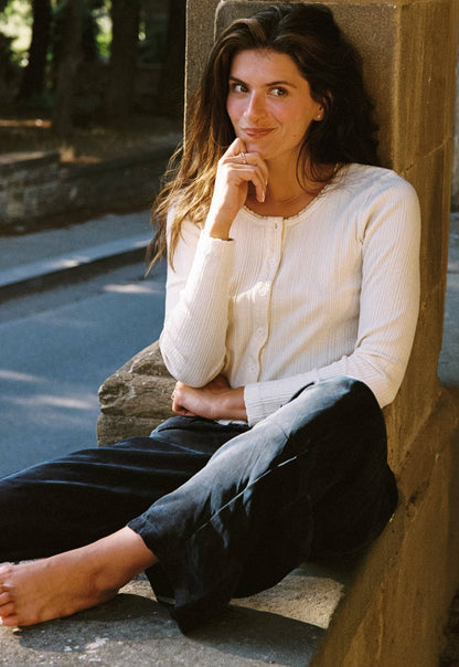 Llyria Pointelle Cardigan