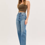 Byrd High-Rise Stovepipe Jeans