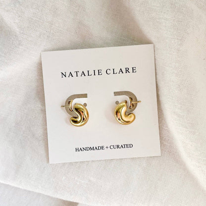 Bubble Half Hoop Earrings