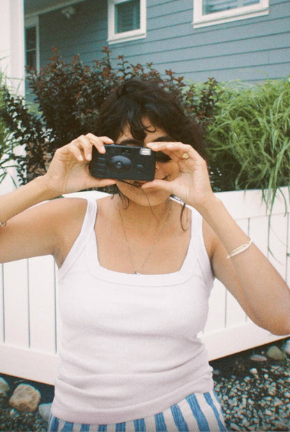 Square-Neck Organic Tank