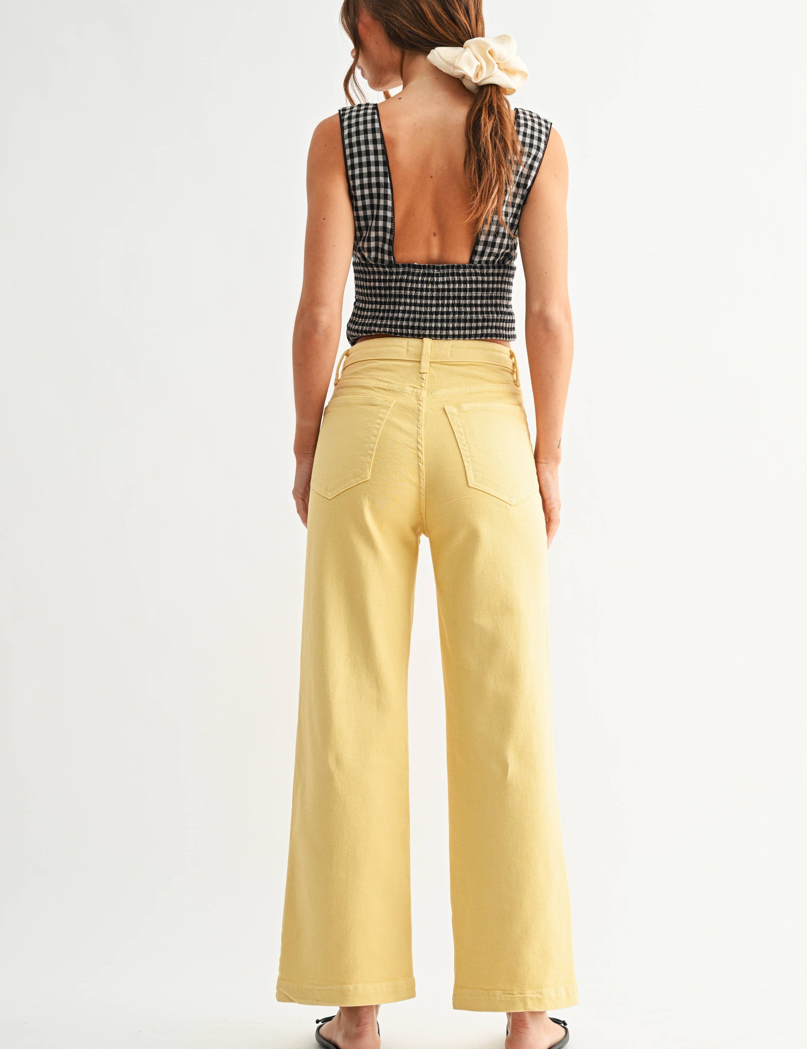 Porter Patch Pocket Wide Leg Jean