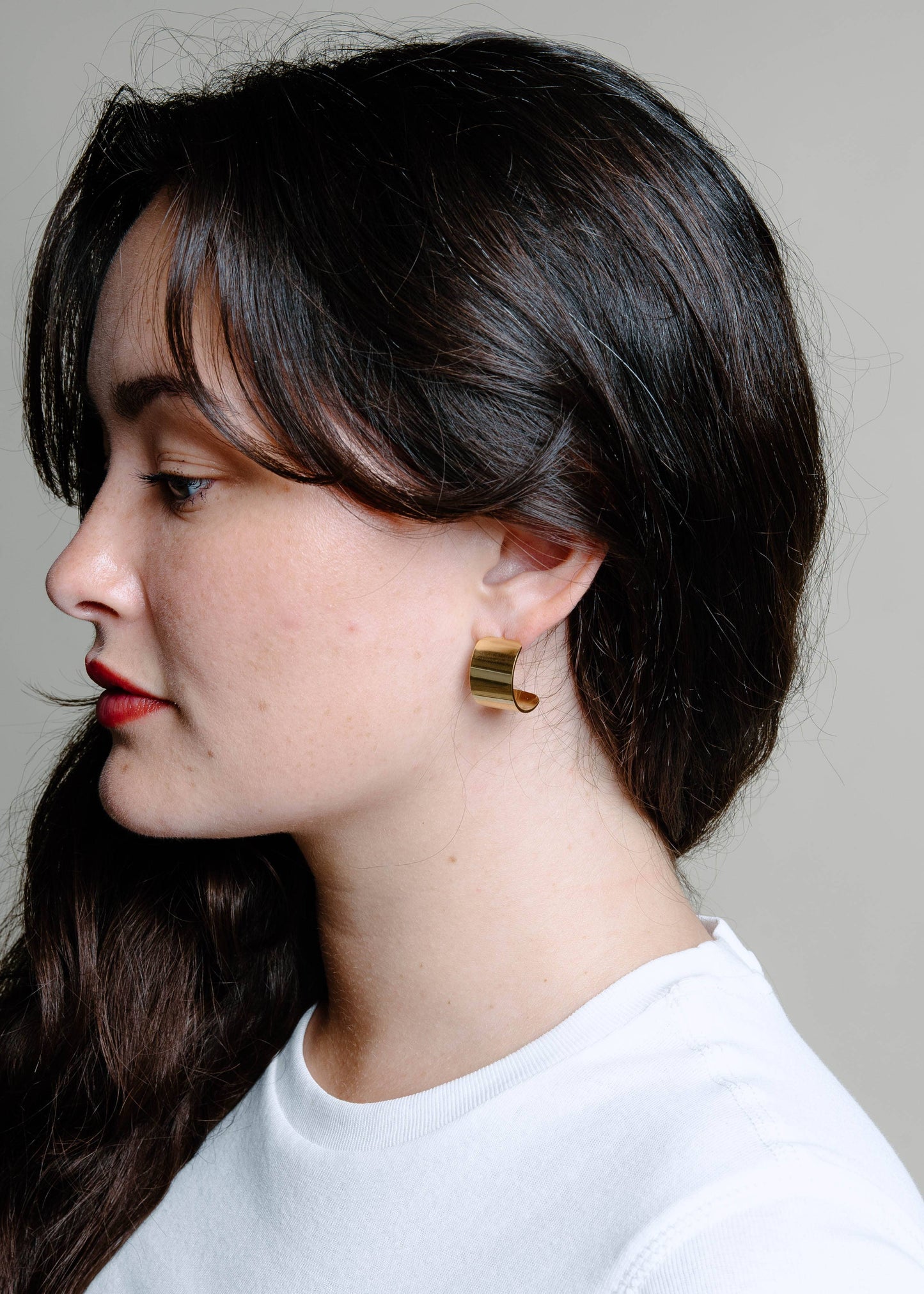 Column Hoop — Gold