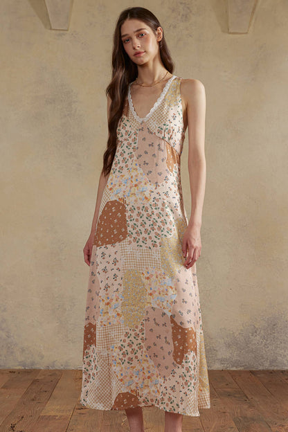 Patchwork Bloom Dress