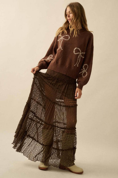 Paloma Skirt – Tiered Ruffle Maxi