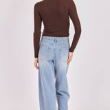 Oak Turtleneck Top