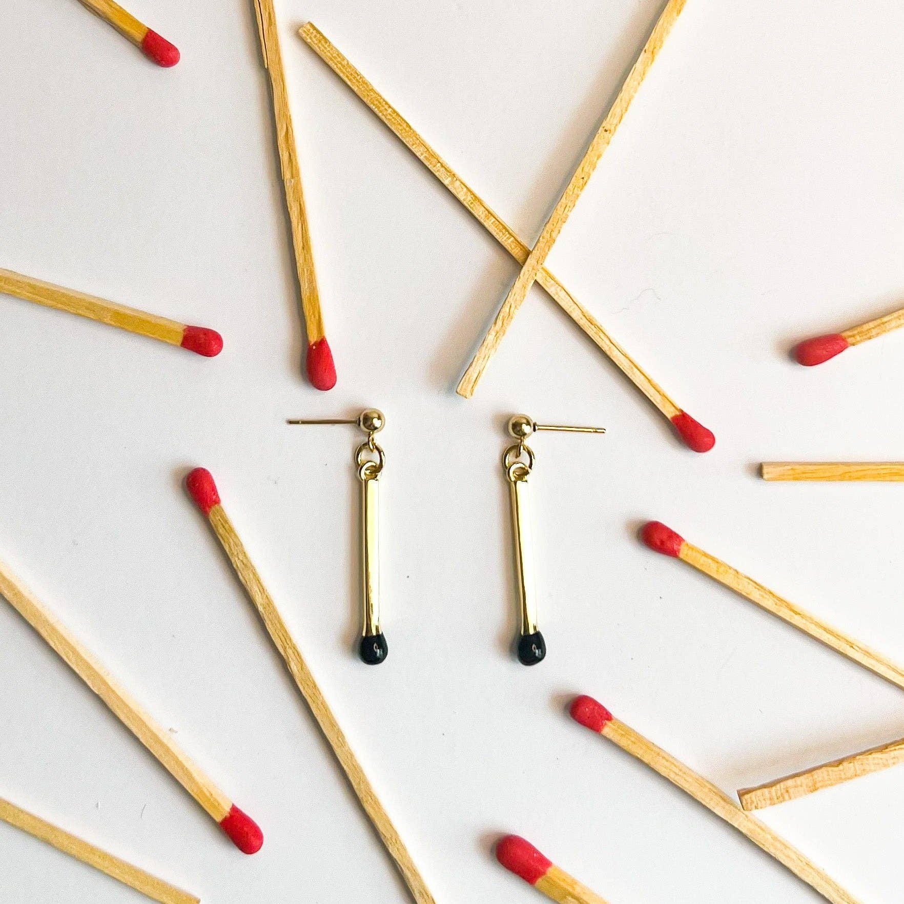 Burnt Out Earrings