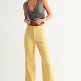 Porter Patch Pocket Wide Leg Jean