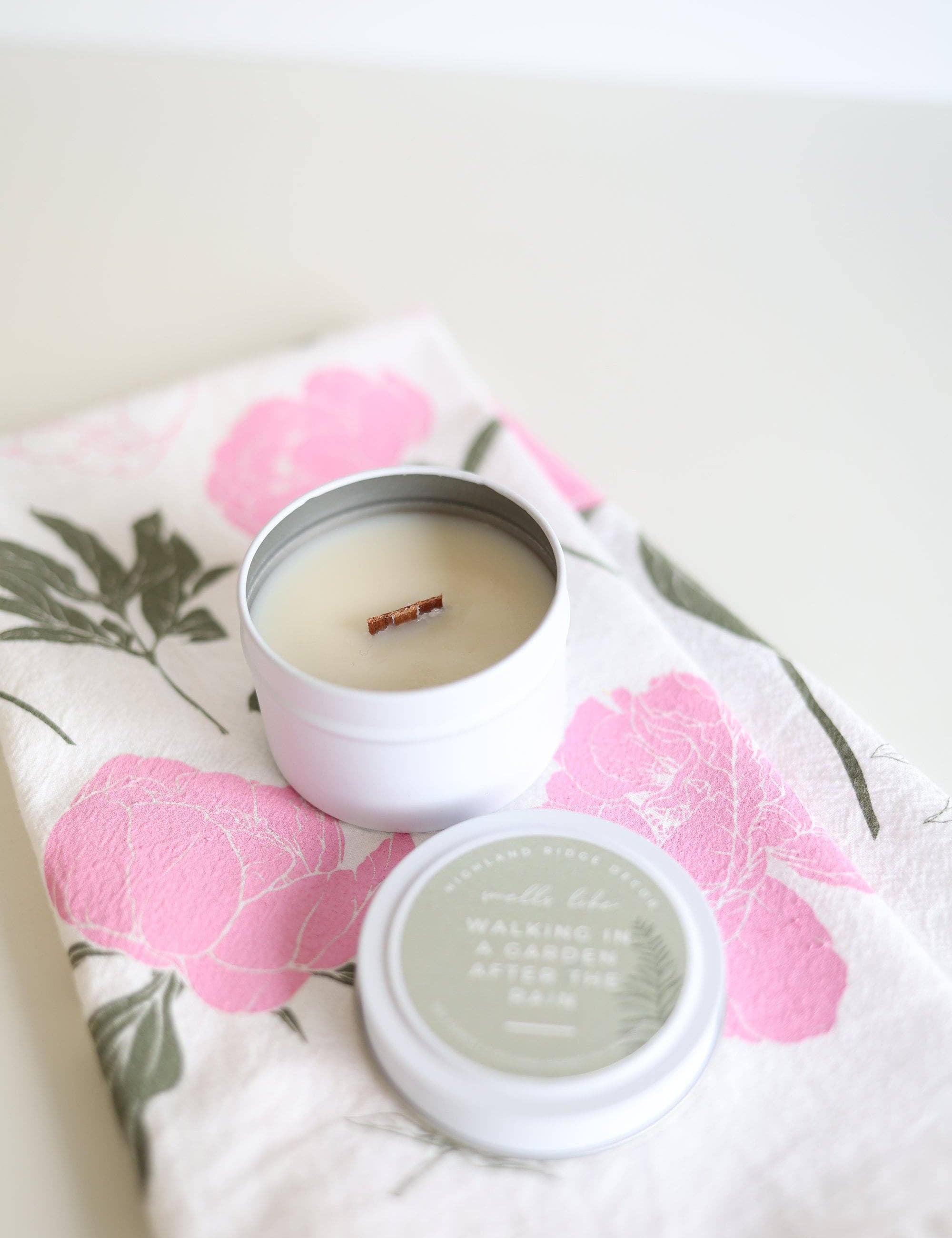 Walking In A Garden After The Rain | Candle Tin