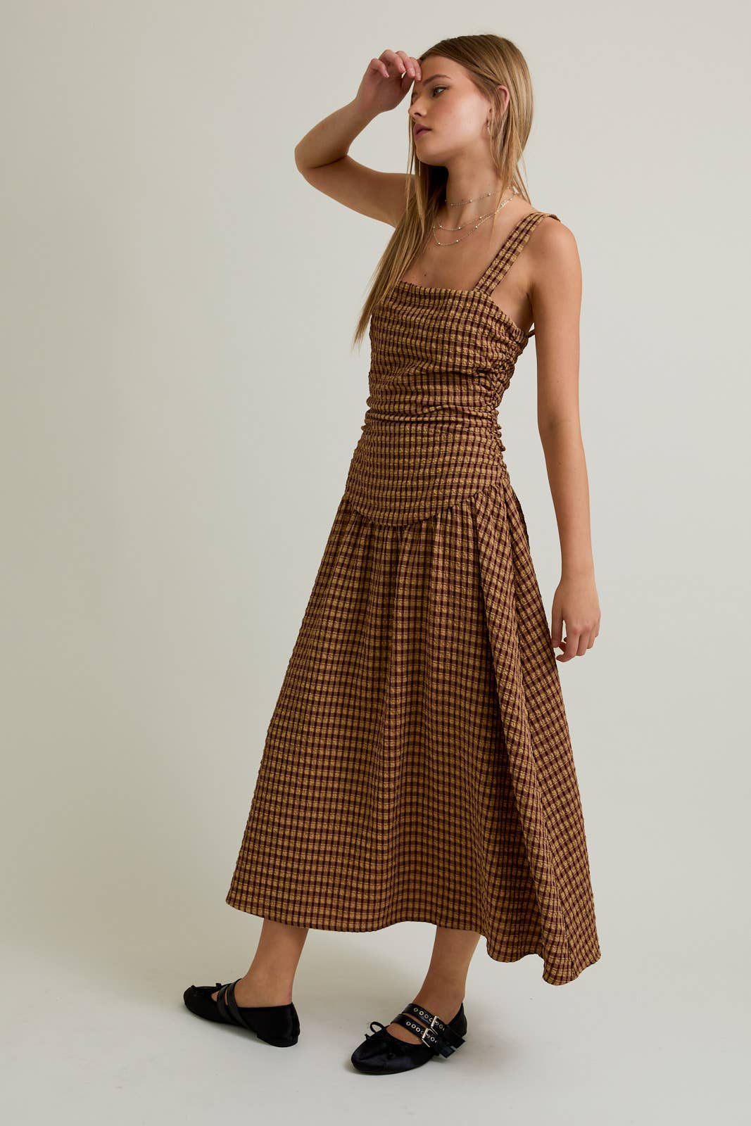 Harvest Check Dress