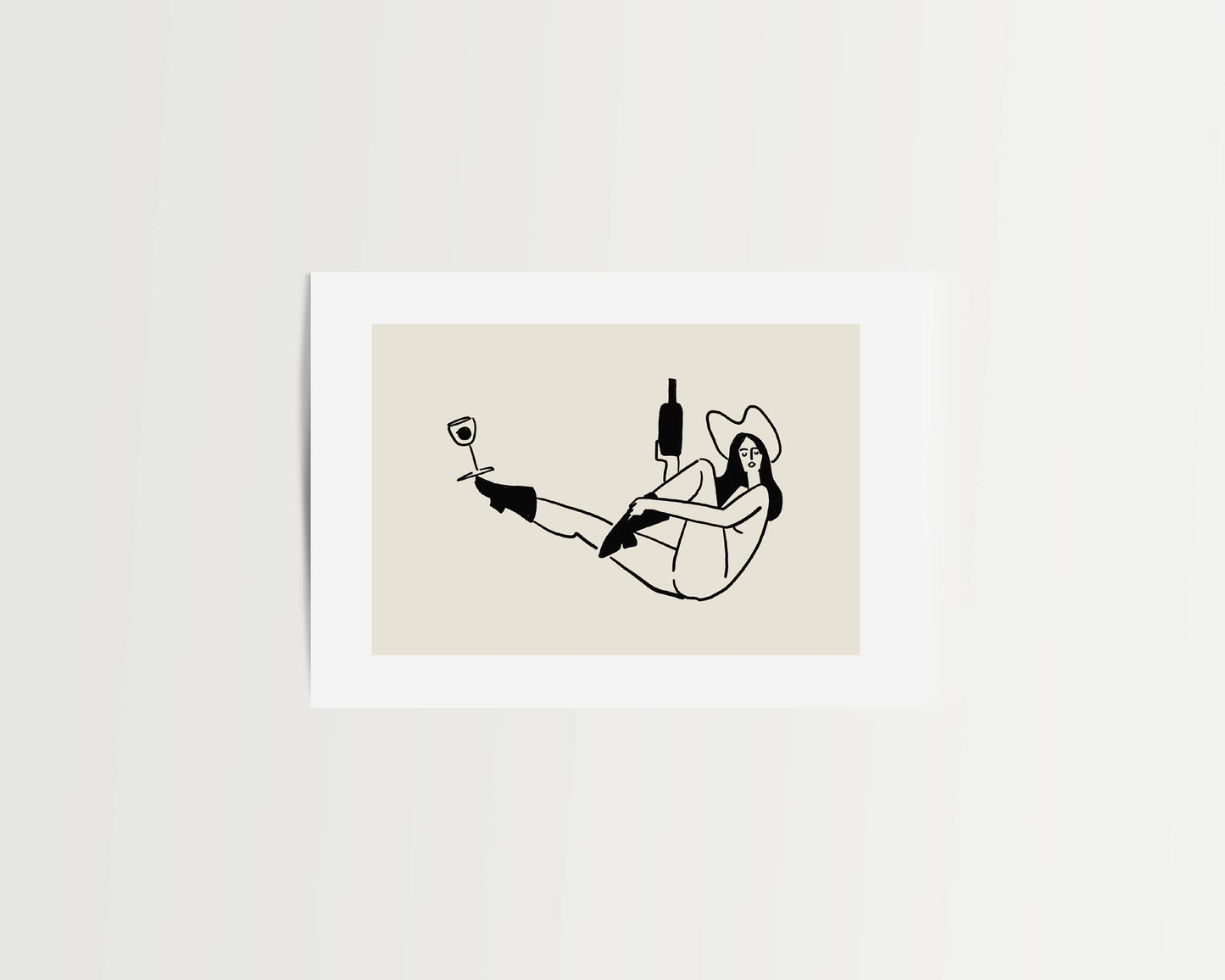 Balance Cowgirl Print