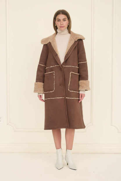 Doe River Shearling Coat