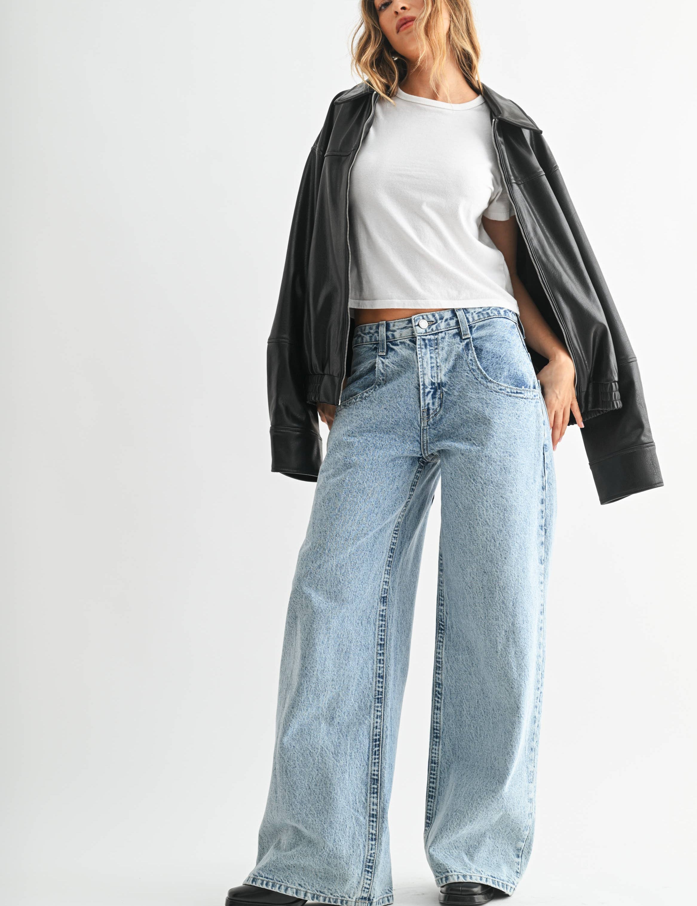 Skye Baggy Straight Leg