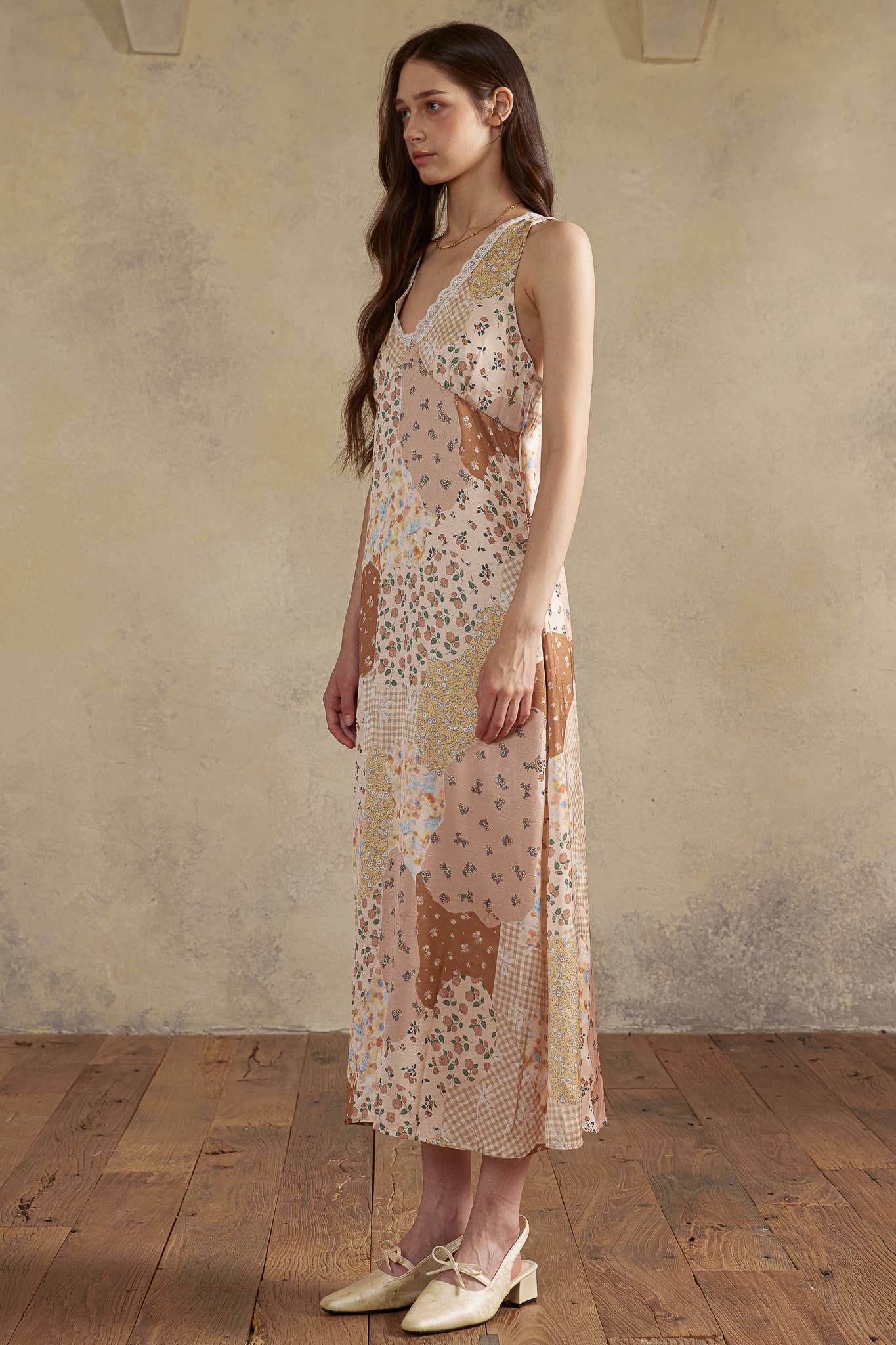 Patchwork Bloom Dress