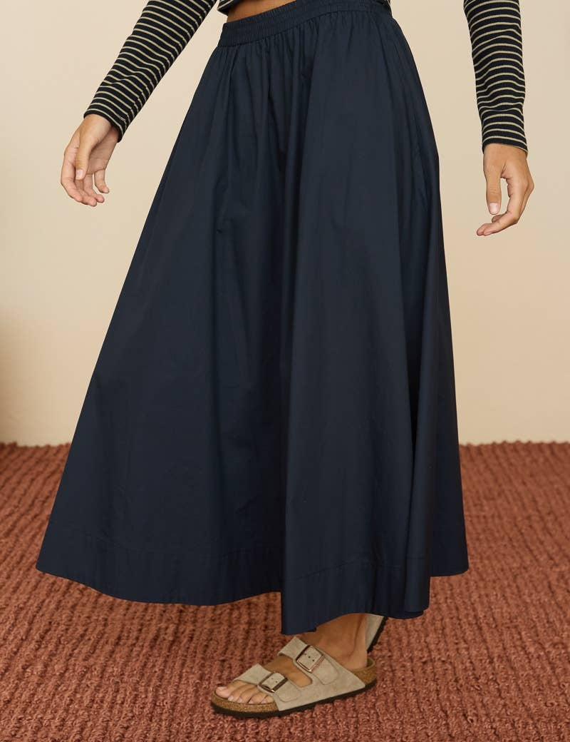 Commons Relaxed Midi Skirt