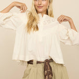 Sunday Best Eyelet Blouse