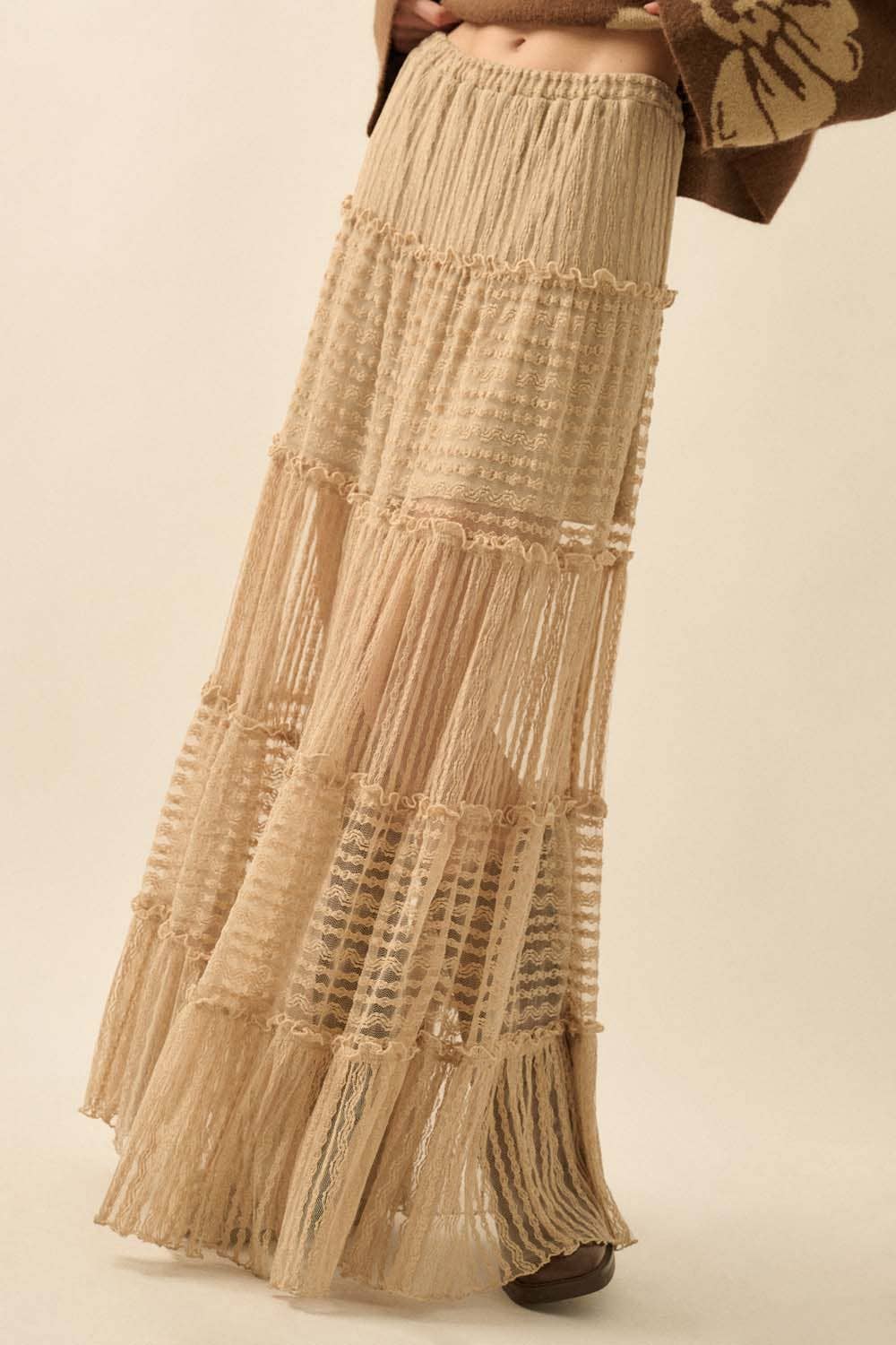 Paloma Skirt – Tiered Ruffle Maxi