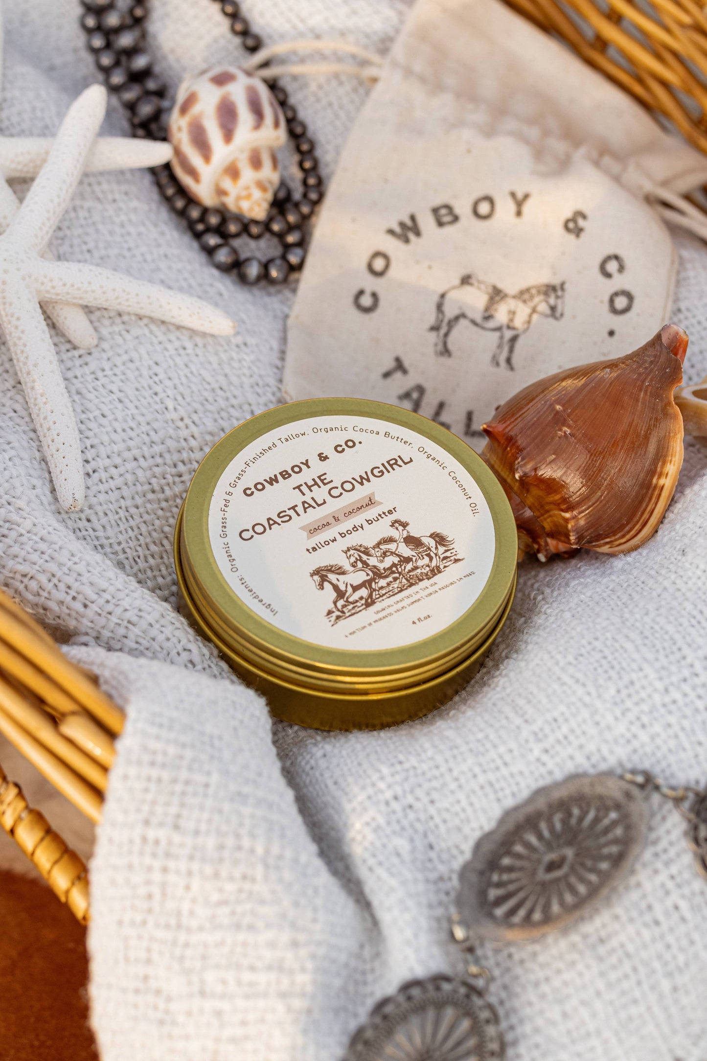 Cocoa + Coconut Tallow Hydrating Body Butter