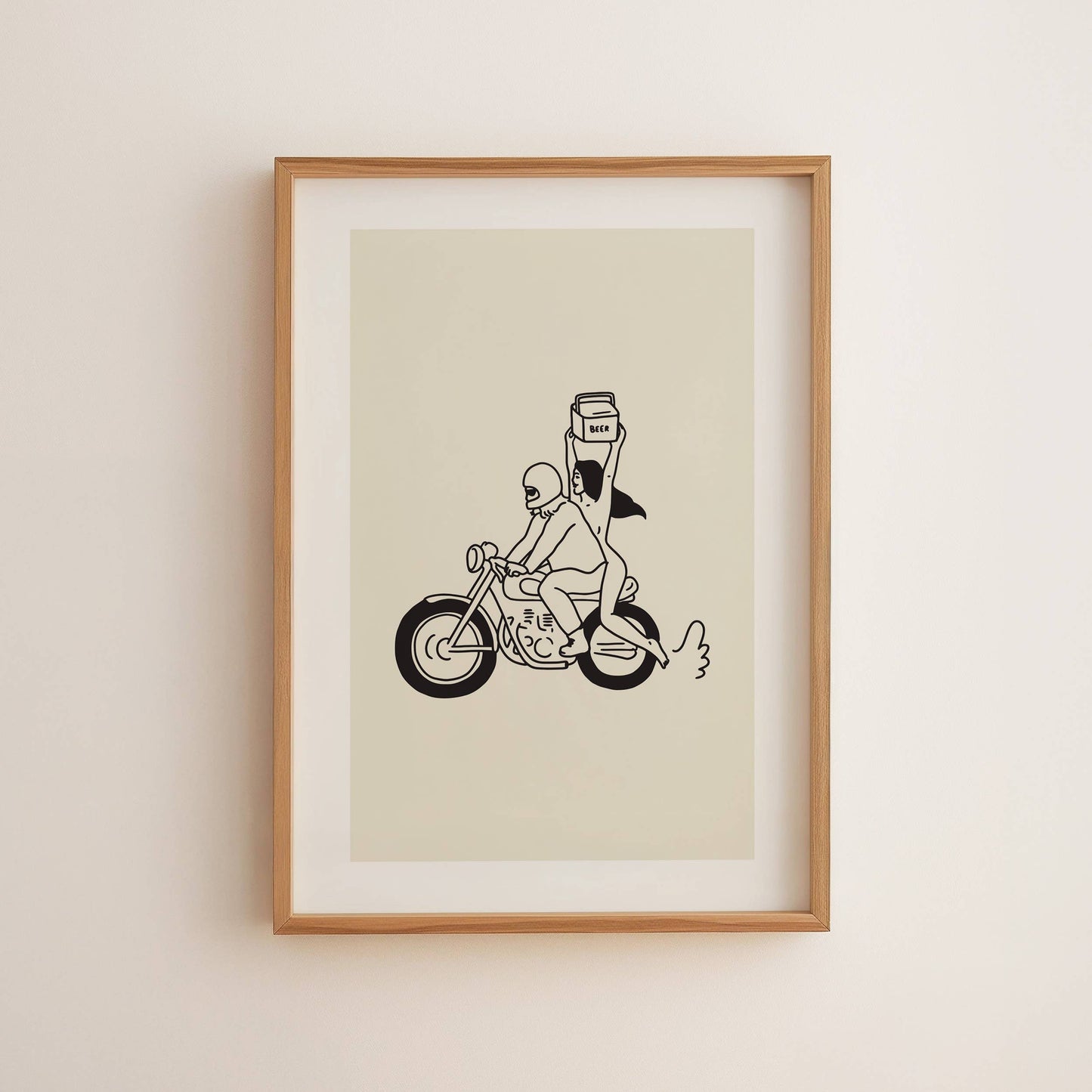 Beer Run Print | 5x7