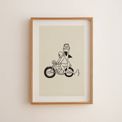 Beer Run Print | 5x7