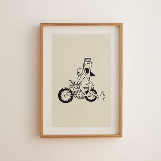 Beer Run Print | 5x7