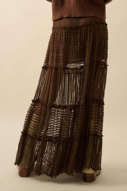 Paloma Skirt – Tiered Ruffle Maxi